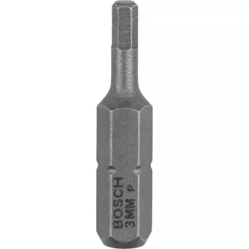 Schraubendreherbit Bosch 2607001722 extra hart Hex 3 mm 25 mm 3 Stück