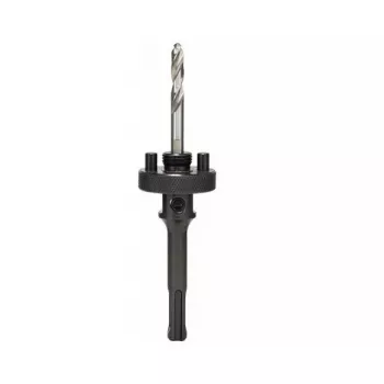 Lochsägenadapter Bosch 2609390036 SDS-plus-Schaft Schwarz HSS-G