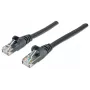 Intellinet Netzwerk-Patchkabel, Cat6, 20 m, Schwarz, CCA, U/UTP, PVC, RJ45, vergoldete Kontakte, snagless, mit Zugentlastung, lebenslange Garantie