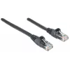 Intellinet Netzwerk-Patchkabel, Cat6, 20 m, Schwarz, CCA, U/UTP, PVC, RJ45, vergoldete Kontakte, snagless, mit Zugentlastung, lebenslange Garantie