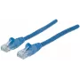 Intellinet Netzwerk-Patchkabel, Cat6, 20 m, Blau, CCA, U/UTP, PVC, RJ45, vergoldete Kontakte, rastnasenfrei, Knickschutztülle, lebenslange Garantie