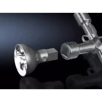 Gehäusetürpaneel Rittal HD 2549.510, Silber-Finish