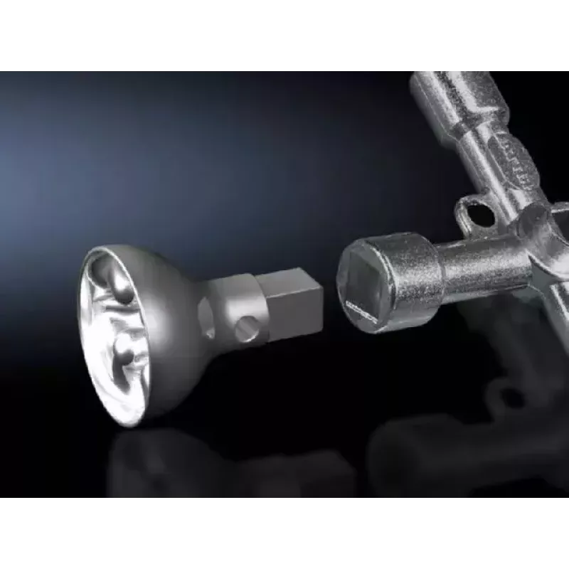 Gehäusetürpaneel Rittal HD 2549.510, Silber-Finish