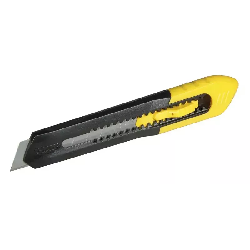 Cuttermesser Stanley 0-10-150 Schwarz Gelb Abbrechklinge