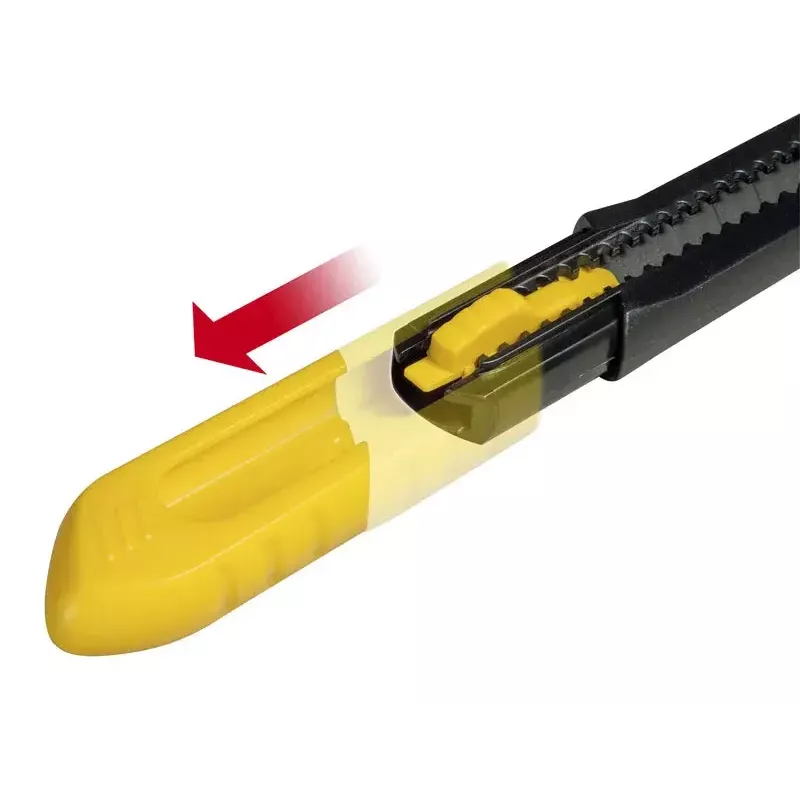 Cuttermesser Stanley 0-10-150 Schwarz Gelb Abbrechklinge