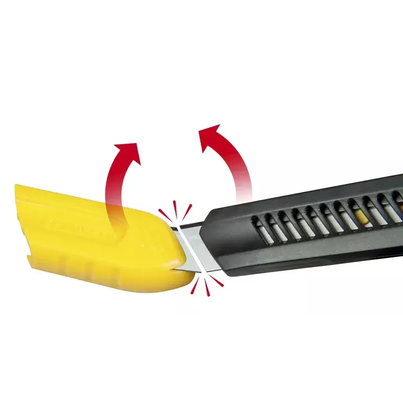 Cuttermesser Stanley 0-10-150 Schwarz Gelb Abbrechklinge