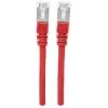Intellinet Netzwerk-Patchkabel, Cat7-Kabel/Cat6A-Stecker, 20 m, Rot, Kupfer, S/FTP, LSOH/LSZH, PVC, RJ45, vergoldete Kontakte, rastnasenfrei, geschützt, lebenslange Garantie