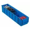 Kleinteilebox Allit 456540 Polypropylen Blau 91x400x81 mm