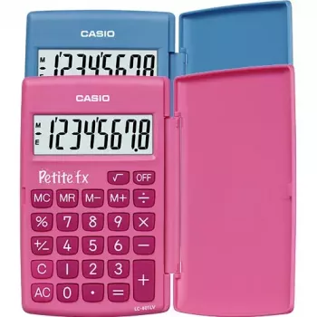 Basic Calculator Casio Petite FX Pocket Basic Pink