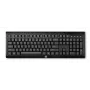 HP K2500 Kabellose Tastatur, Full-Size (100 %), Kabellos, RF Wireless, Schwarz