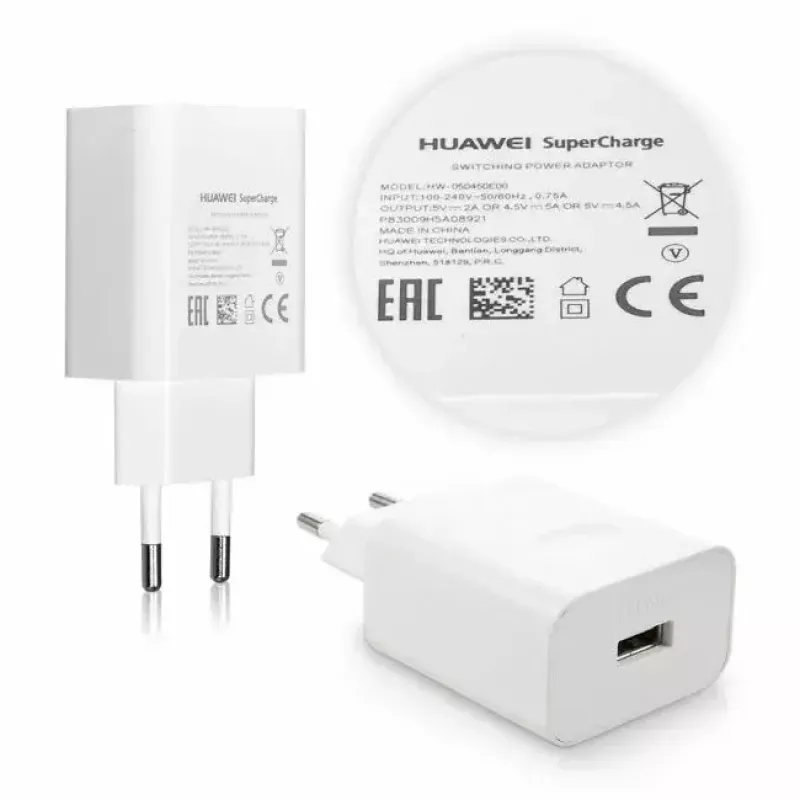 USB-C-Ladegerät HUAWEI HW-050450E00 QuickCharge 5A Weiß — USB-C-Netzteil
