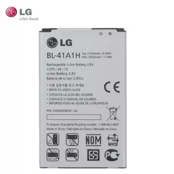 Ersatzakku Lithium-Ionen-Akku OEM BL-41A1H für LG F60 D390N, 2100 mAh