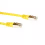 ACT Gelb 2 Meter F/UTP CAT5E Patchkabel mit RJ45-Steckern