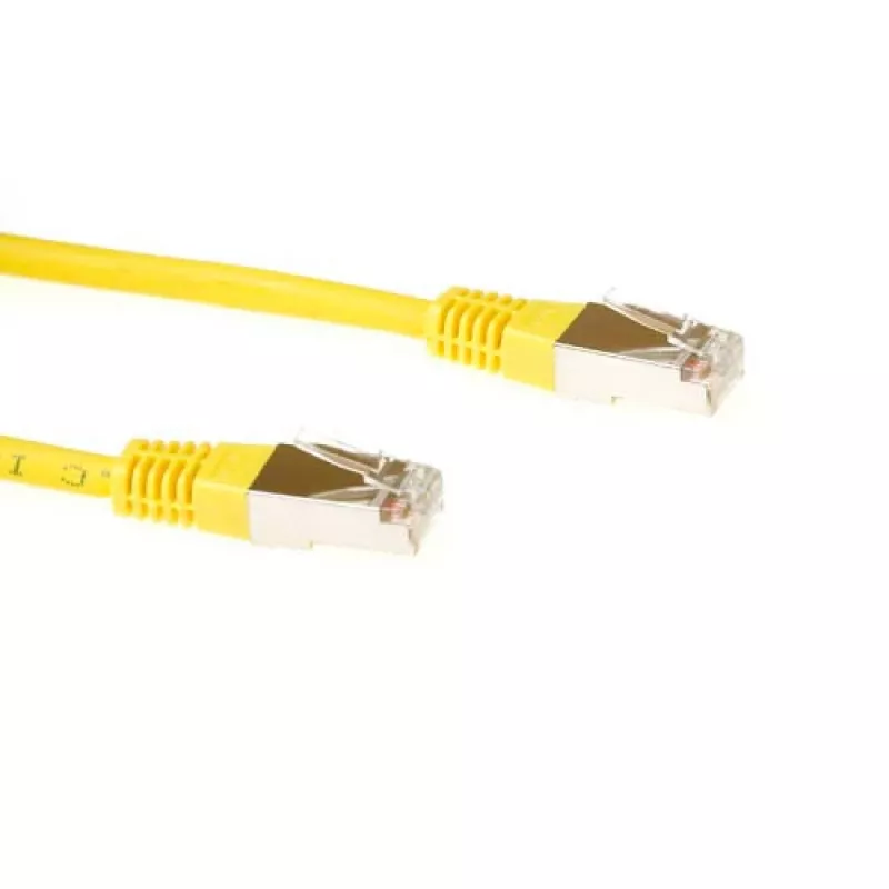 F/UTP CAT5E Patchkabel ACT IB7820 20 Meter RJ45-Stecker Gelb