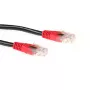 ACT Schwarz 2 Meter U/UTP CAT6 Patchkabel mit RJ45-Steckern