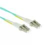 ACT 25 Meter LSZH Multimode 50/125 OM3 Glasfaser-Patchkabel Duplex mit LC-Steckern