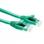 ACT Grün 10 Meter U/UTP CAT5E Patchkabel Komponentenebene mit RJ45-Steckern