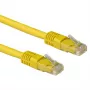 ACT Gelb 2 Meter LSZH U/UTP CAT6A Patchkabel mit RJ45-Steckern
