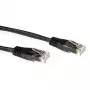 ACT Schwarz 2 Meter LSZH U/UTP CAT6A Patchkabel mit RJ45-Steckern