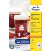 Selbstklebende Etiketten Kreis Avery 5080