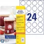 Selbstklebende Etiketten Kreis Avery 5080