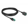 Aktives USB-Verlängerungskabel DeLOCK 85984 12V 5m Schwarz