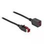 Aktives USB-Verlängerungskabel DeLOCK 85986 24 V 2 m Schwarz