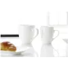 Ritzenhoff & Breker Gusto Jumbo Kaffeebecher, 0,6L, Weißes Porzellan, Spülmaschinenfest, 110mm - 6er-Pack (088762)