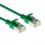 ACT Grün 0,5 m LSZH U/FTP CAT6A Rechenzentrums-Slimline-Patchkabel snagless mit RJ45-Steckern
