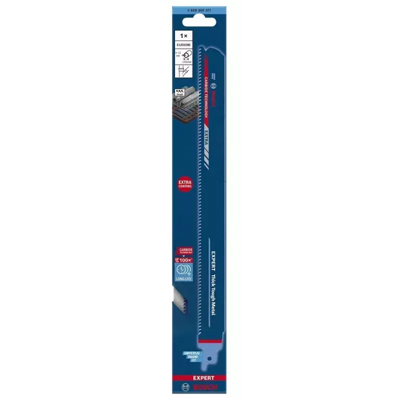 Bosch Expert 2 608 900 371 Stich-/Säbelsägeblatt Sägeblatt für Säbelsägen Hochkohlenstoffstahl (HCS) 1 Stk.
