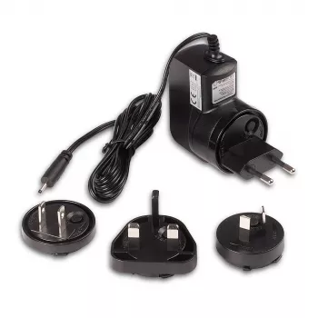 Lindy 5VDC 2A Multi-Country-Netzteil, 10 W, 100 - 240 V, 50 - 60 Hz, 0,787%, Schwarz, 0 - 40 °C
