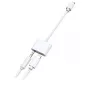 Lightning-Kabel 2GO 797239 0,1 m Weiß Lightning auf Lightning + 3,5 mm