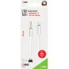 Audiokabel 2GO 797218 1m 3.5mm Lightning Weiß