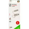 Audiokabel 2GO 797294 3,5 mm Klinkenbuchse auf Lightning Stecker 0,1 m Weiß