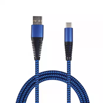 USB-Kabel 2GO 795950 1m USB 3.2 Gen 1 USB B USB C Blau