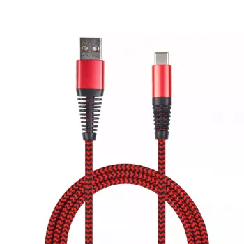 USB-Kabel 2GO 795947 USB 3.2 Gen 1 1m USB B USB C Rot