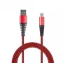 USB-Kabel 2GO 795947 USB 3.2 Gen 1 1m USB B USB C Rot