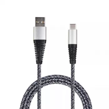 USB-Kabel 2GO 795953 USB 3.2 Gen 1 1m USB B USB C Silber