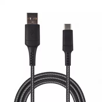 USB-Kabel 2GO 795822 1 m USB B USB C Schwarz