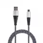 USB-Kabel 2GO 795951 1 m USB B Micro-USB B Silber