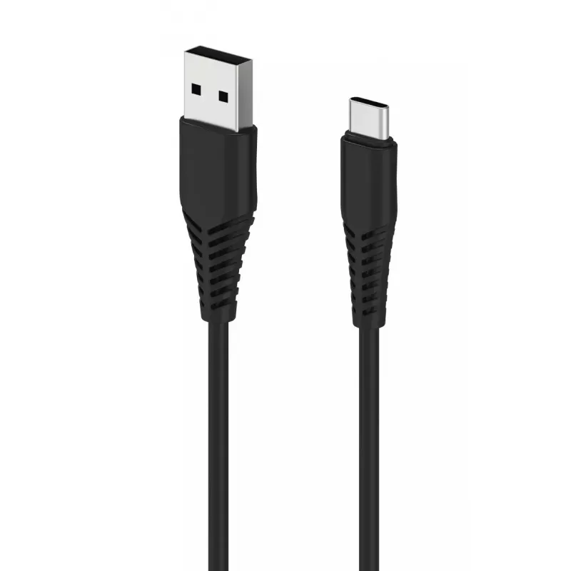 USB-Kabel 2GO 797281 1m USB B USB C Schwarz