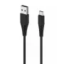 USB-Kabel 2GO 797281 1m USB B USB C Schwarz
