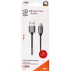 USB-Kabel 2GO 795812 USB 3.2 Gen 1 1m USB B USB C Grau