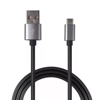 USB-Kabel 2GO 795812 USB 3.2 Gen 1 1m USB B USB C Grau