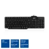 ACT Kabelgebundene Tastatur mit Smartcard-Leser (Azerty/BE-Layout)