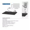 ACT Kabelgebundene Tastatur mit Smartcard-Leser (Azerty/BE-Layout)