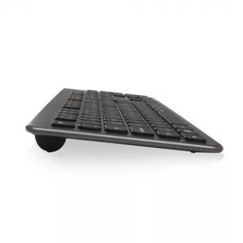 ACT Wireless Tastatur- und Maus-Set, USB-C/USB-A-Kombi-Empfänger (Qwerty/US-Layout)