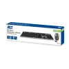 ACT Wireless Tastatur- und Maus-Set, USB-C/USB-A-Kombi-Empfänger (Qwerty/US-Layout)