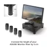 Füße ACT AC8200 Schwarz 65mm Tischmontage