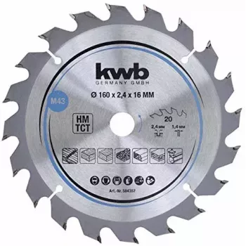 Kreissägeblatt KWB 584357 Hartmetallbestückt 1 Stück